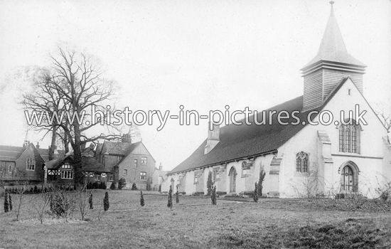 St. Thomas' Church, Upshire, Essex. c.1906